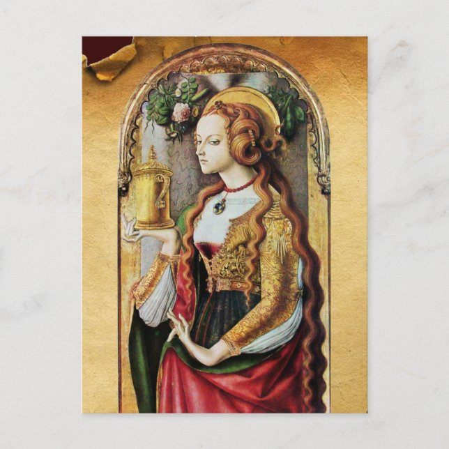 Carte Postale SAINT MARY MAGDALENE Parchment (Devant)
