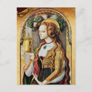 Carte Postale SAINT MARY MAGDALENE Parchment