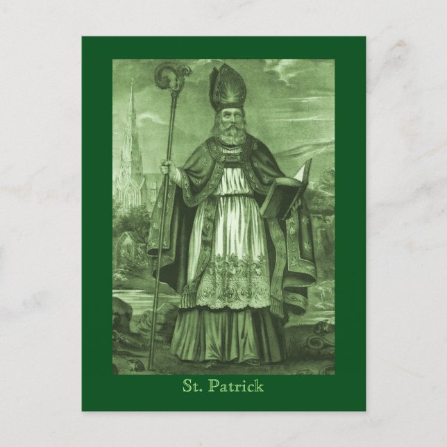 Carte Postale Saint Patrick (Devant)