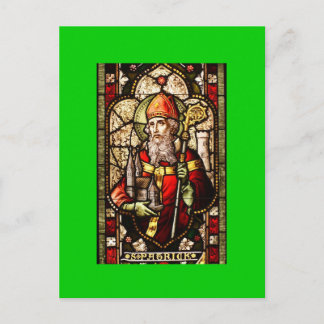 Carte Postale Saint Patrick Patron Saint d'Irlande