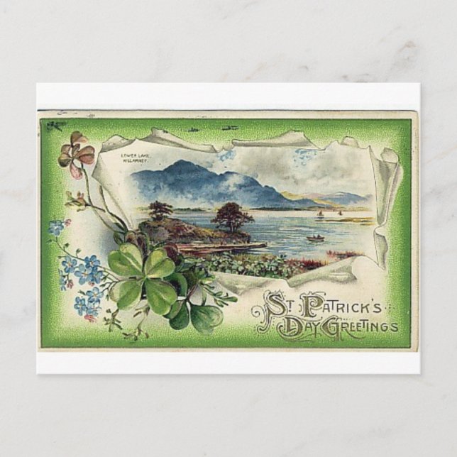 Carte Postale Saint Patrick's Day (Devant)