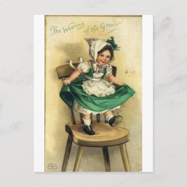 Carte Postale Saint Patrick's Day (Devant)