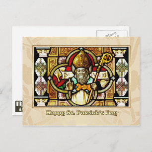 Carte Postale Saint Patrick's Day Bénédictions religieuses