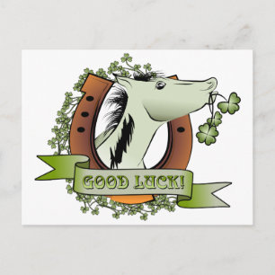 Carte Postale Saint Patrick's Day Lucky Horseshoe