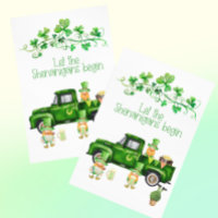 Saint Patrick's Day Shenanigans Begin Truck Gnomes