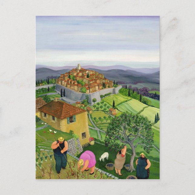 Carte Postale Saint Paul de Vence (Devant)