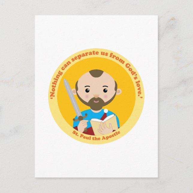 Carte Postale Saint Paul l'Apôtre (Devant)