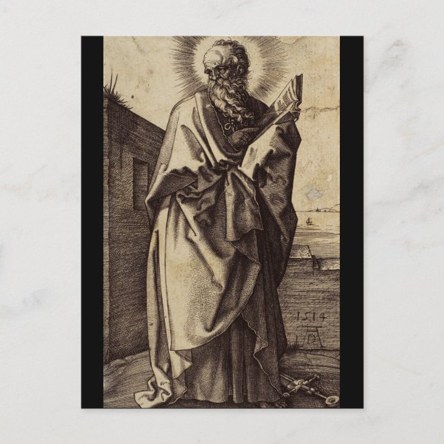 Carte Postale Saint Paul l'Apôtre Professeur des Nations Art (Devant)