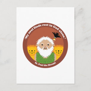 Carte Postale Saint Paul l'Hermite