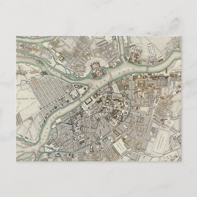 Carte Postale Saint-Pétersbourg (Devant)