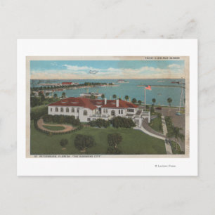 Carte Postale Saint-Pétersbourg, FL - Aerial of Yacht Club &