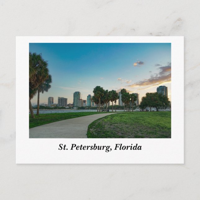 Carte Postale Saint-Pétersbourg Floride (Devant)