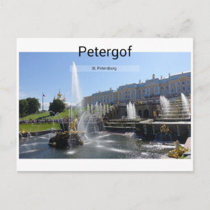 Carte Postale Saint-Pétersbourg, Petergof