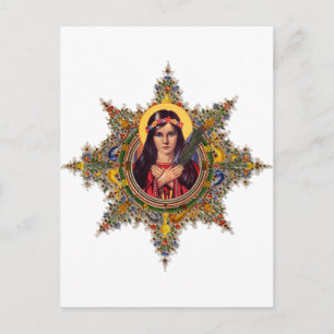 Carte Postale Saint Philomena, patron des bébés et des enfants