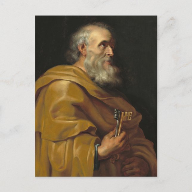 Carte Postale Saint Pierre par Peter Paul Rubens (Devant)