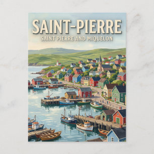 Carte Postale Saint-Pierre, Saint-Pierre-et-Miquelon France