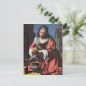 Carte Postale Saint Praxedis par Johannes Vermeer (Debout devant)