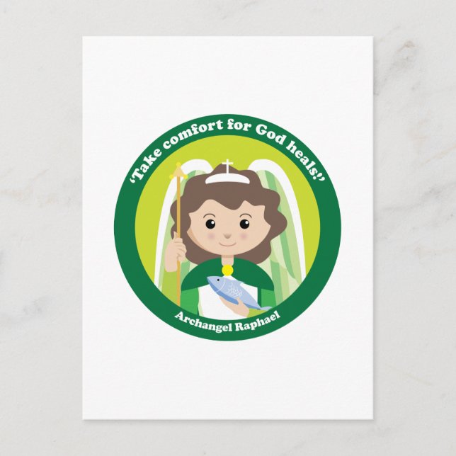 Carte Postale Saint Raphaël l'Archange (Devant)