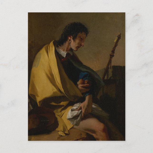 Carte Postale Saint Roch par Giovanni Batista Tiepolo (Devant)