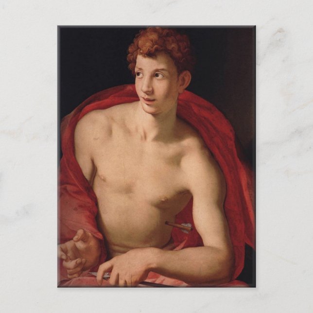 Carte Postale Saint-Sébastien-Agnolo Bronzino (Devant)