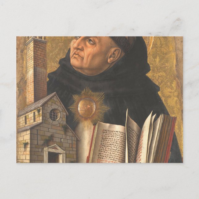 Carte Postale Saint Thomas d'Aquin (Devant)