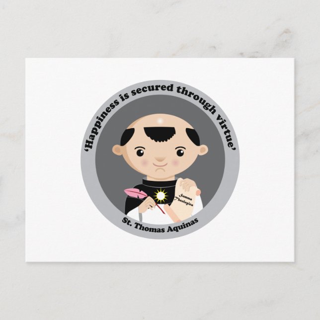 Carte Postale Saint Thomas d'Aquin (Devant)
