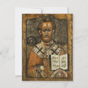 Carte Postale Saint Tikhon d'Amathus orthodoxe