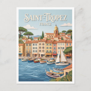 Carte Postale Saint-Tropez France