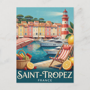 Carte Postale Saint-Tropez France Côte d'Azur