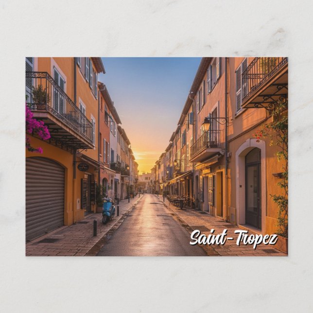 Carte postale Saint-Tropez France Travel (Devant)