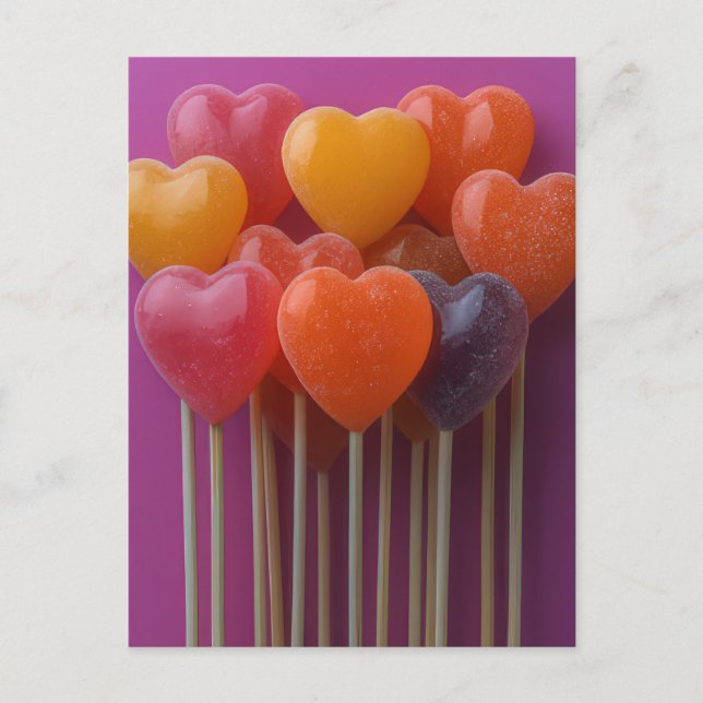 Carte Postale Saint-Valentin (Devant)