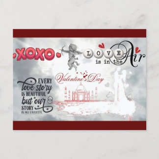 Carte Postale Saint Valentin