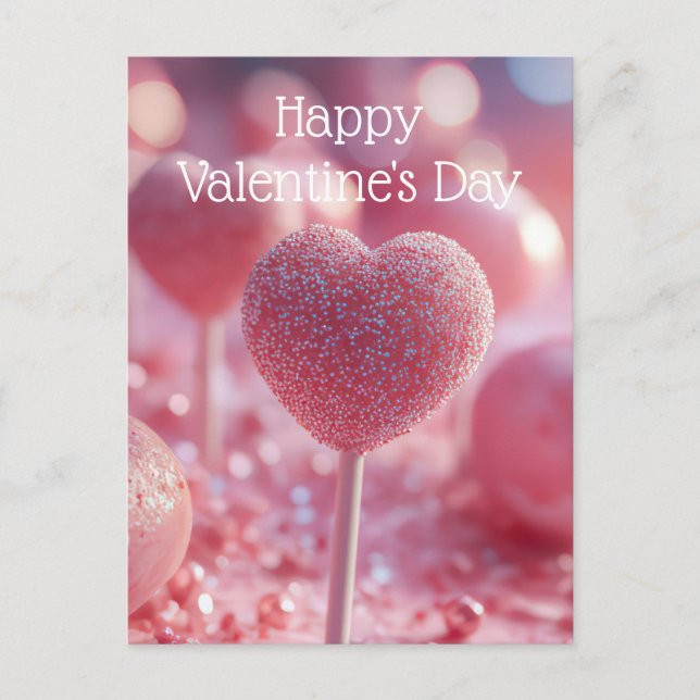 Carte Postale Saint-Valentin (Devant)
