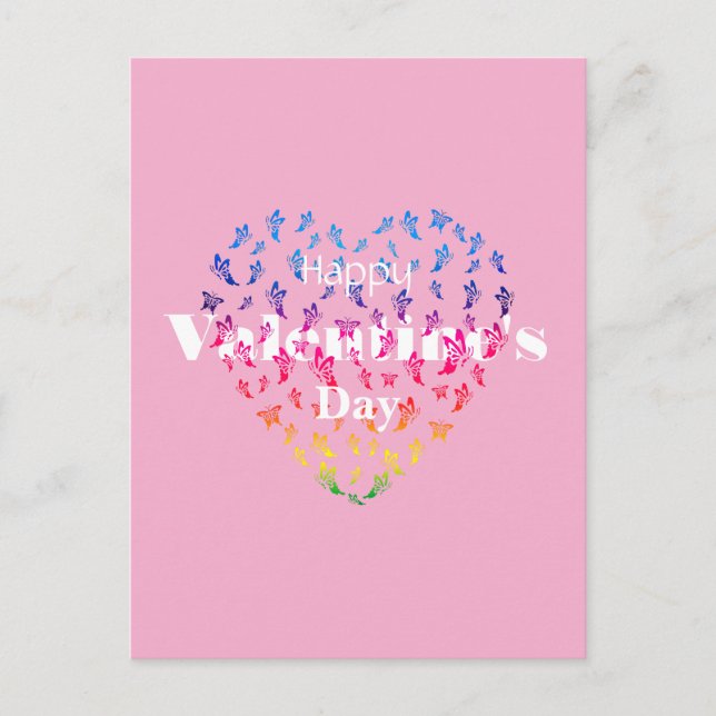 Carte Postale Saint-Valentin (Devant)