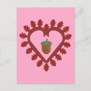 Carte Postale Saint-Valentin Amour Coeur Gland