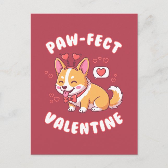 Carte Postale Saint-Valentin Parfait - Cadeau de Saint-Valentin  (Devant)