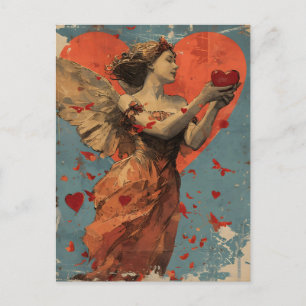 Carte Postale Saint-Valentin vintage