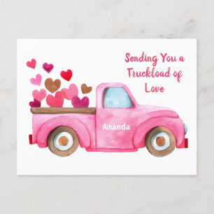 Carte Postale Saint Valentin Vous aimer Personnalisé