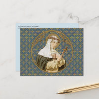 Carte postale Sainte-Catherine de Sienne (BK 19)