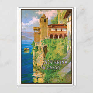 Carte Postale Sainte Catherine du Sasso, Monastère, Italie
