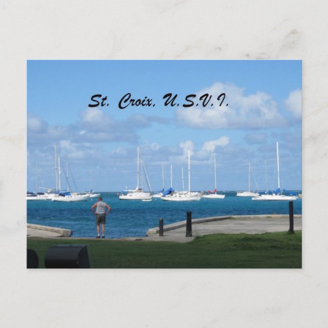 Carte Postale Sainte-Croix, U.S.V.I. (Devant)