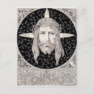 Carte Postale Sainte Face de Jésus Christ