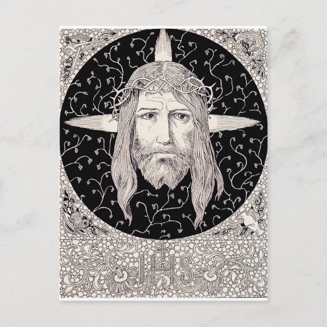 Carte Postale Sainte Face de Jésus Christ (Devant)