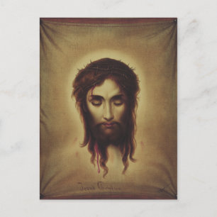 Carte Postale Sainte Face de Jésus Christ