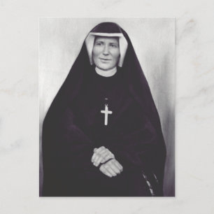 Carte Postale Sainte Faustine Kowalska Sœur catholique polonaise