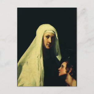 Carte Postale Sainte Françoise de Rome Ange Gardien Beaux-Arts