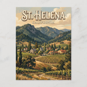 Carte Postale Sainte-Hélène Californie