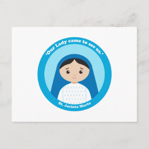 Carte Postale Sainte Jacinthe Marto