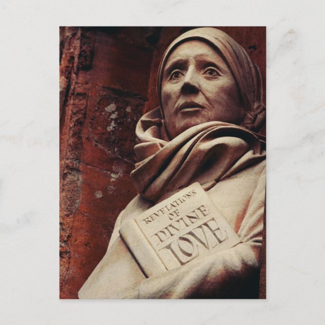 Carte Postale Sainte Julian de Norwich (Devant)