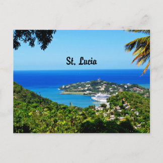 Carte Postale Sainte-Lucie